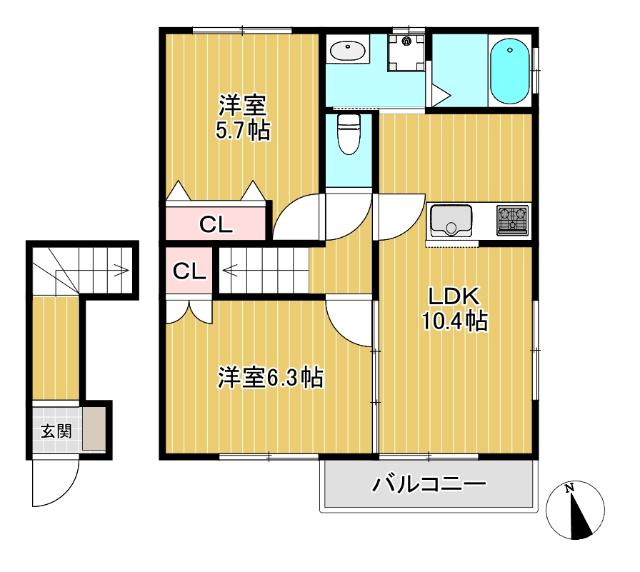 2LDKです☆
