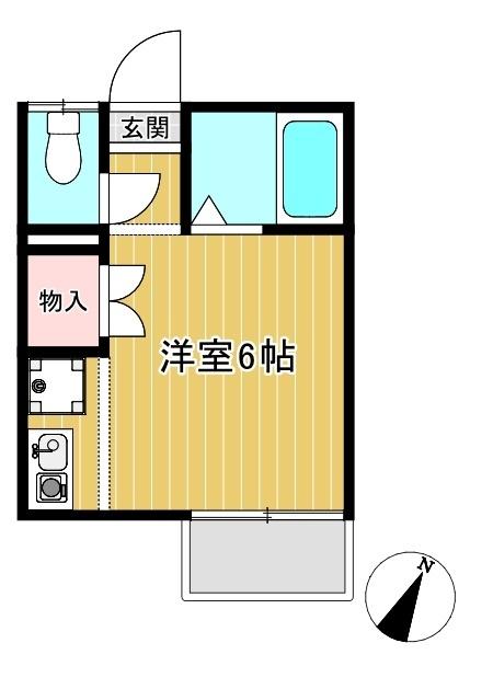 メロディハイツリンナ 間取り図画像