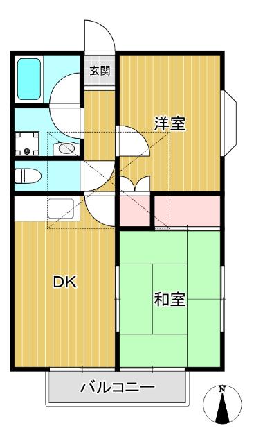 アルベルゴ保谷 間取り図画像