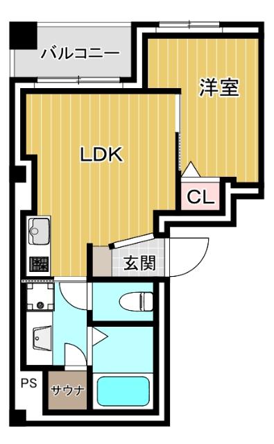 練馬区関町北マンション 間取り図画像