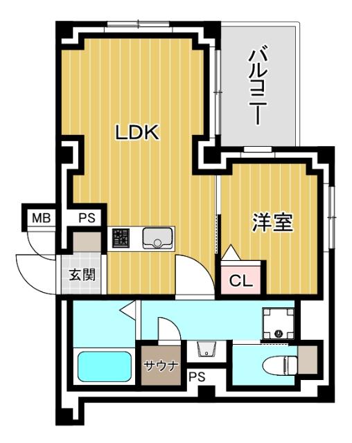 練馬区関町北マンション 間取り図画像