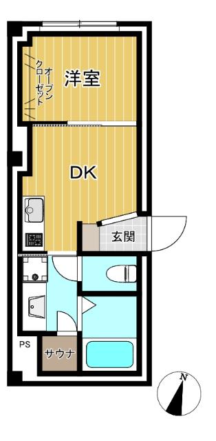 練馬区関町北マンション 間取り図画像