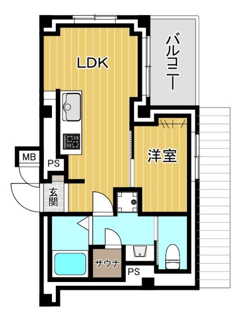 練馬区関町北マンション 間取り図画像