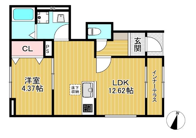 リーブルファイン練馬西大泉Ⅱ 間取り図画像