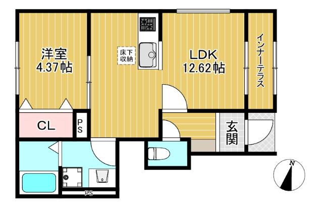 リーブルファイン練馬西大泉Ⅱ 間取り図画像