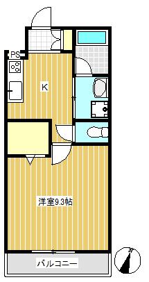 サン・フルーヴ 間取り図画像
