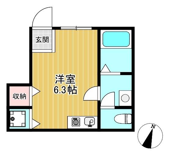 エクセルコート武蔵関 間取り図画像