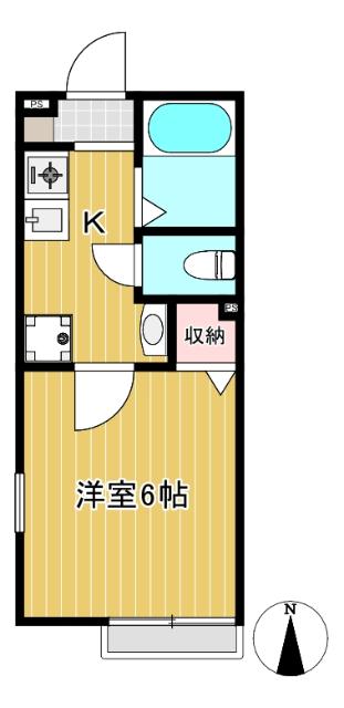 第4富士ハイツ 間取り図画像