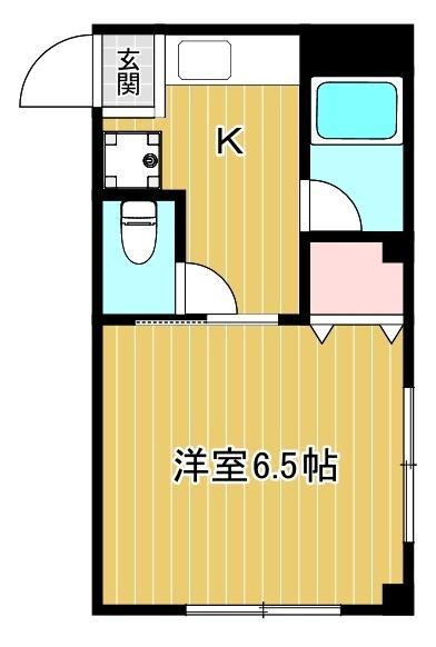 フラワーマンション 間取り図画像