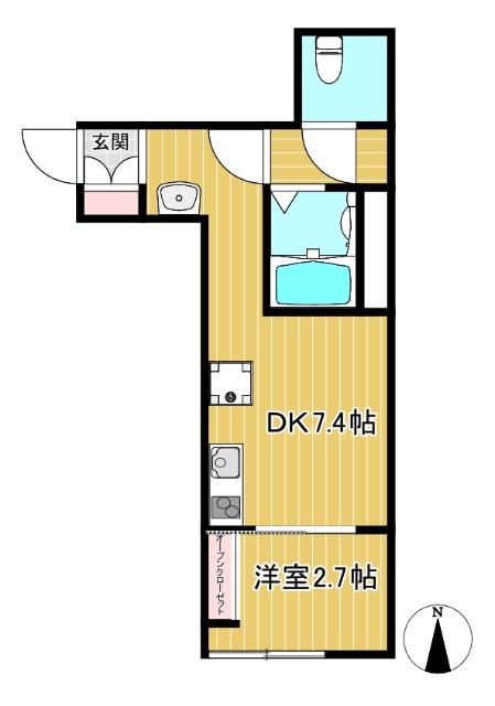LUXISひばりヶ丘 間取り図画像