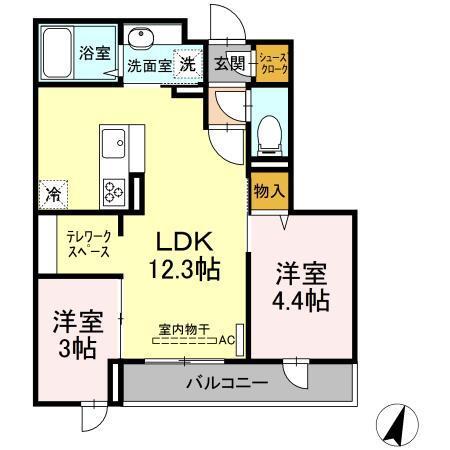  間取り図写真