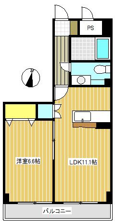 1LDKです☆