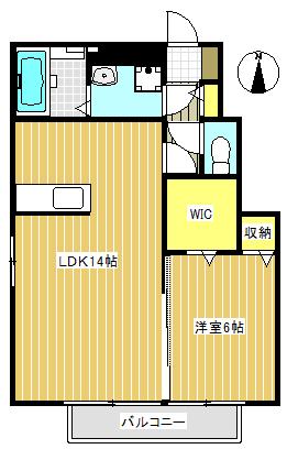 サンフォレスト（102） 間取り図画像