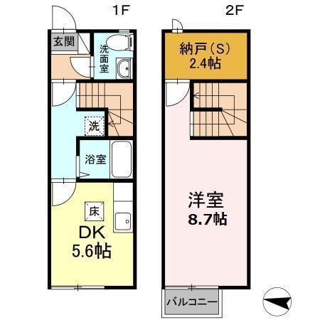 ボナールハウス新川（105） 間取り図画像