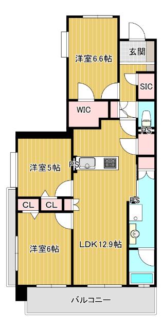 ダイアパレス南大泉 間取り図画像