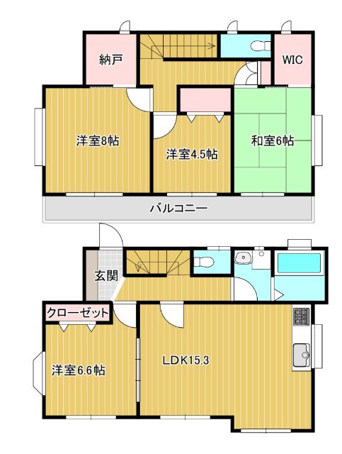 西東京市泉町4-5-4 間取り図画像
