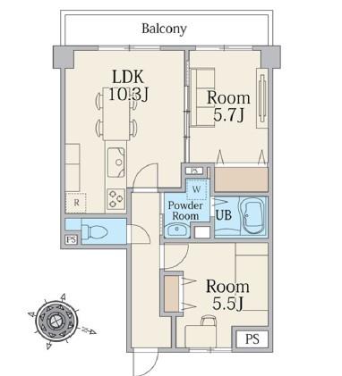 ライオンズガーデン保谷 間取り図画像