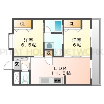  間取り図写真