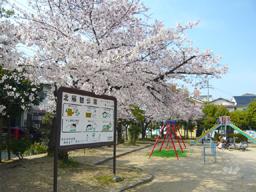 大井戸公園：1058m