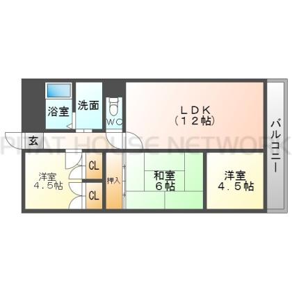  間取り図写真
