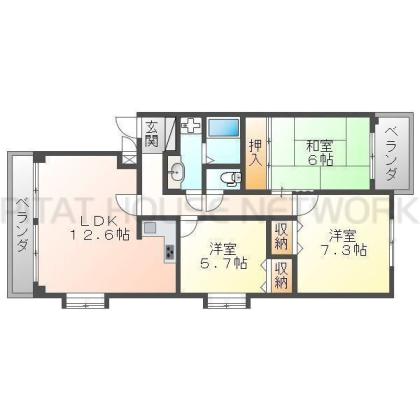  間取り図写真