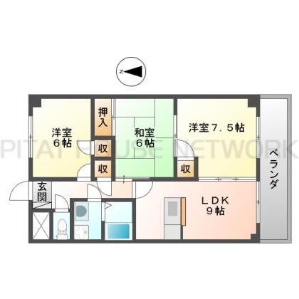  間取り図写真