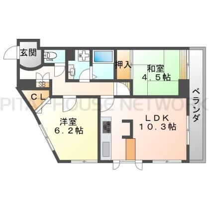  間取り図写真