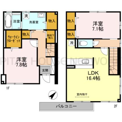  間取り図写真