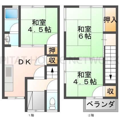  間取り図写真