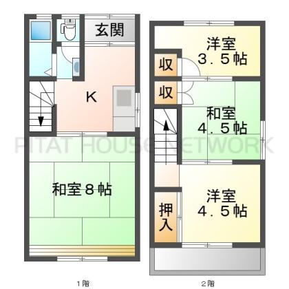  間取り図写真