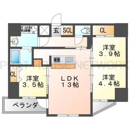  間取り図写真