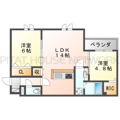  間取り図写真