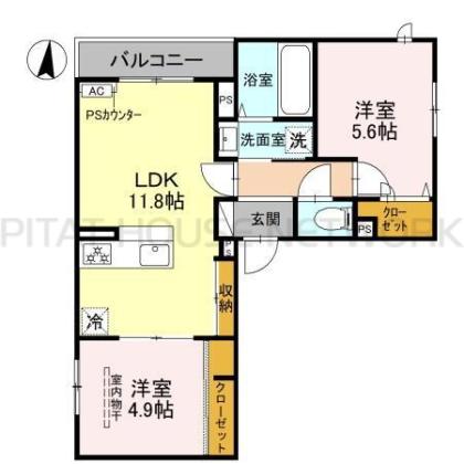  間取り図写真