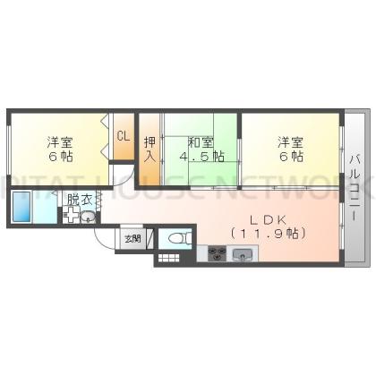  間取り図写真