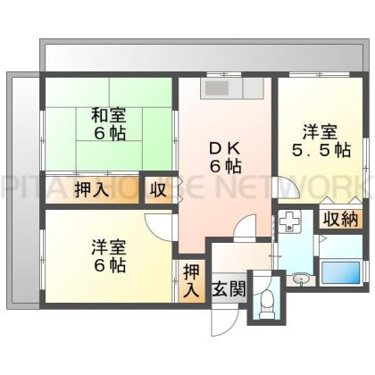  間取り図写真