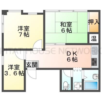  間取り図写真
