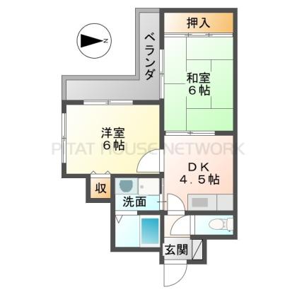  間取り図写真