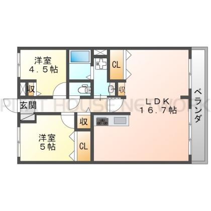  間取り図写真