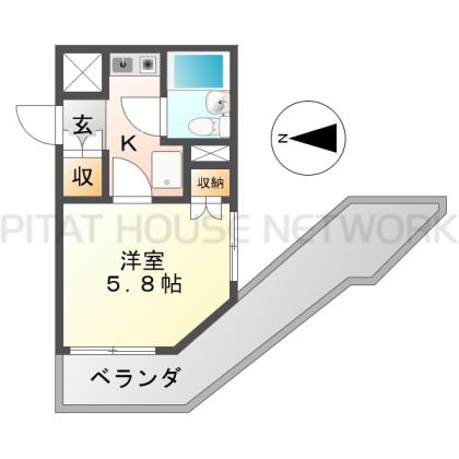 メインステージ武庫川 間取り図写真