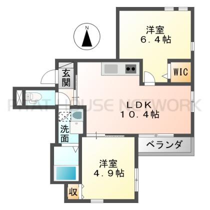  間取り図写真