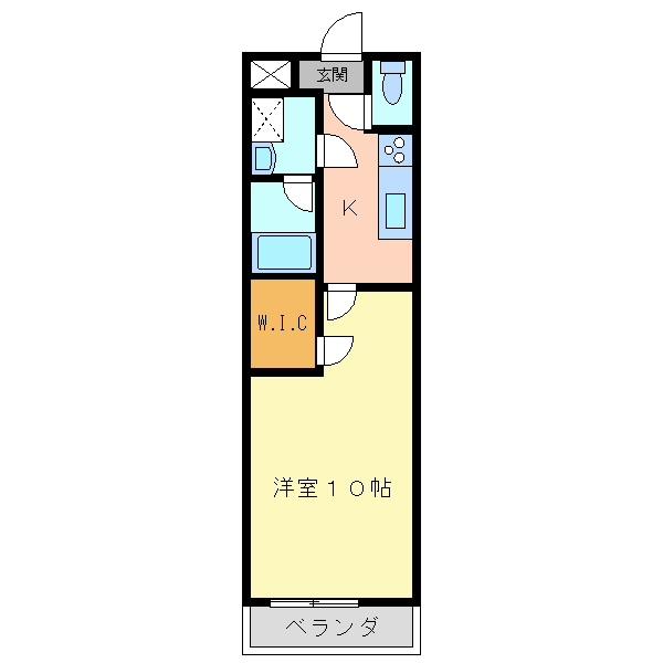フジパレス立花ノース（301） 間取り図画像
