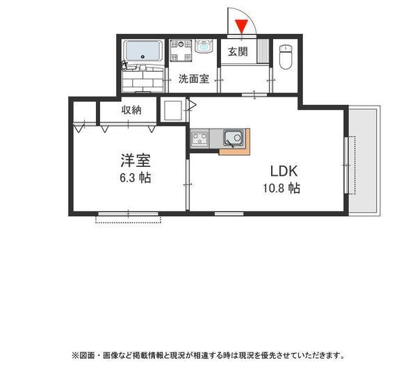  間取り図写真