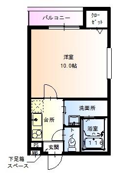 フジパレス出屋敷Ⅱ番館（201） 間取り図画像