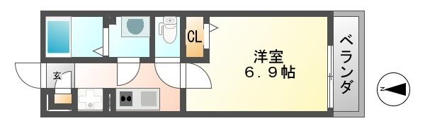 リブリ・リアン尼崎（301） 間取り図画像