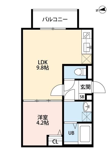 ビックアーチ（103） 間取り図画像
