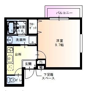 フジパレス西本町Ⅲ番館（301） 間取り図画像