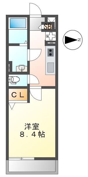 尼崎市塚口町マンション 間取り図画像