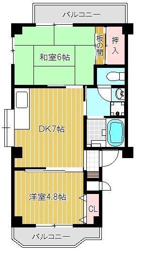 メゾンユニ（103） 間取り図画像