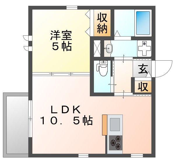 リュネ甲子園（107） 間取り図画像