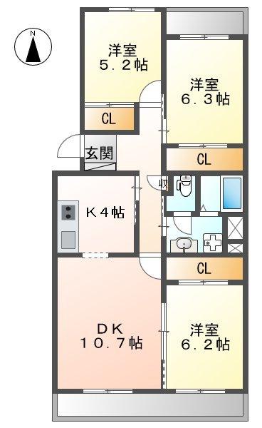  間取り図写真